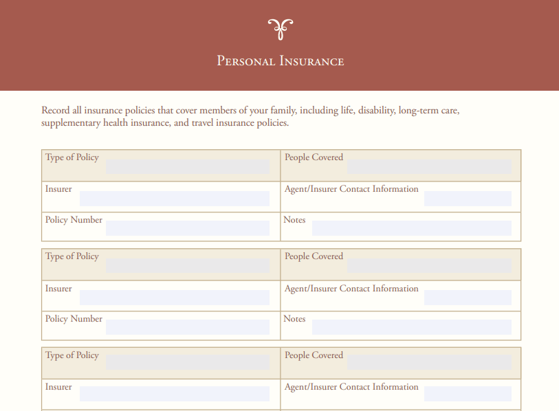 Estate Planning Forms - Mark Zinder